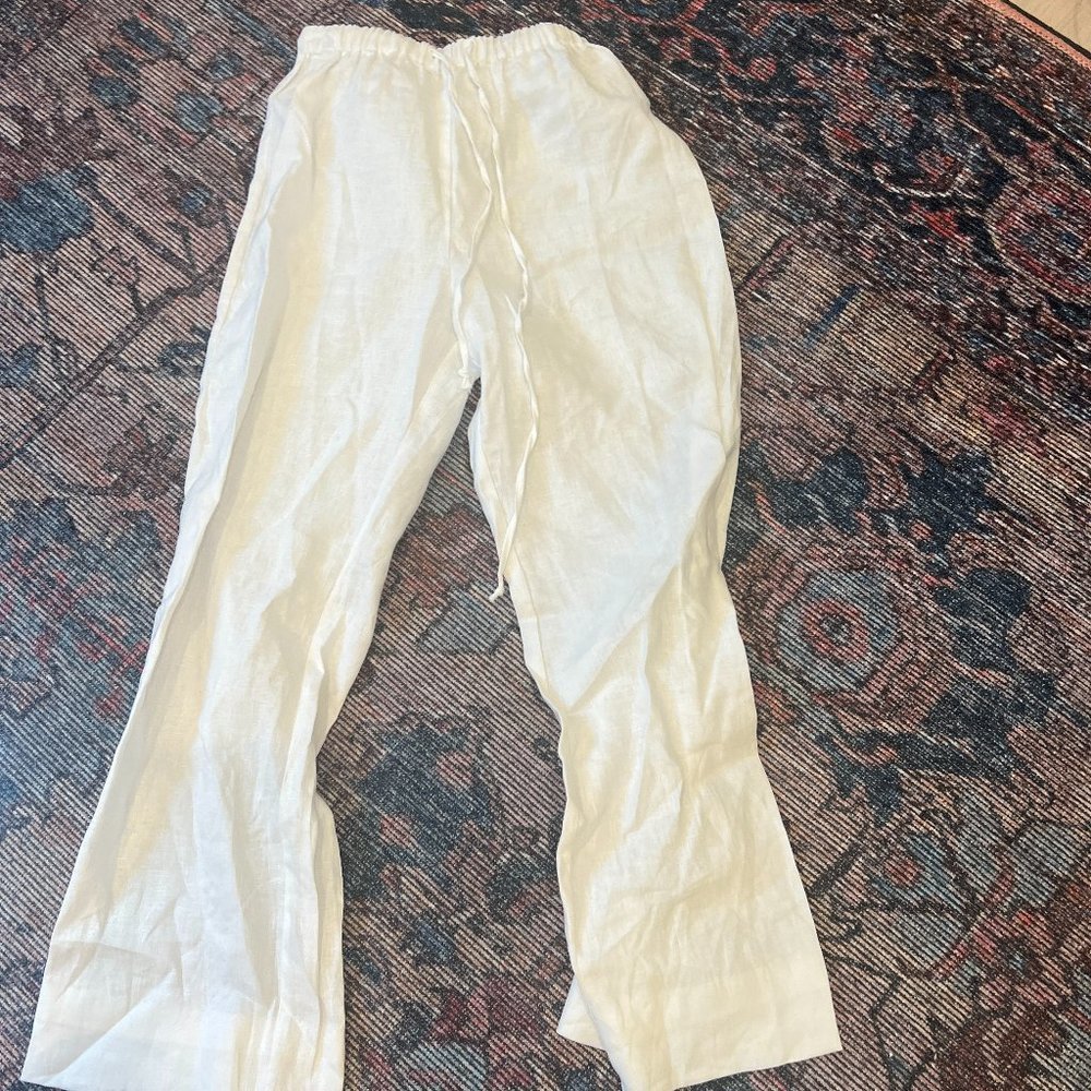 Reformation linen pants